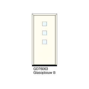 De GD76063 uit de Grandoor-collectie van Panelen Holland is precies dat: een vleugeloverdekkend deurpaneel dat op alle drie die punten uitblinkt.